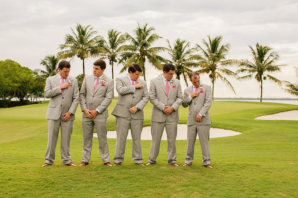 Grey Suits Pink Ties Moorings Vero Beach Florida