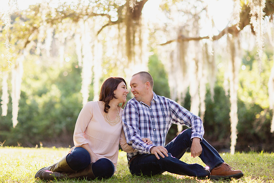 Rustic Engagement Photo at Up the Creek Farms Vero Beach Melbourne Orlando Wedding 
