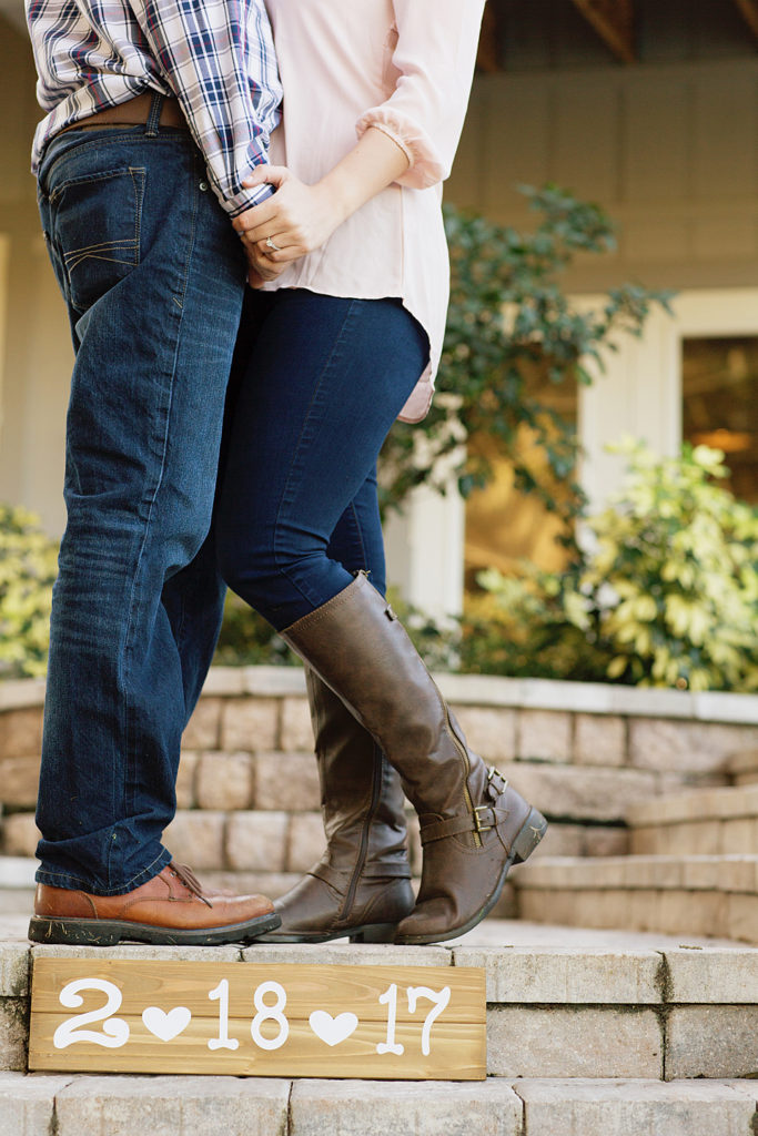 Rustic Engagement Photo at Up the Creek Farms Vero Beach Melbourne Orlando Wedding 