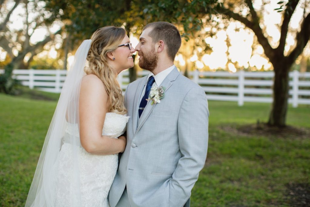 eskimo kisses between man and woman