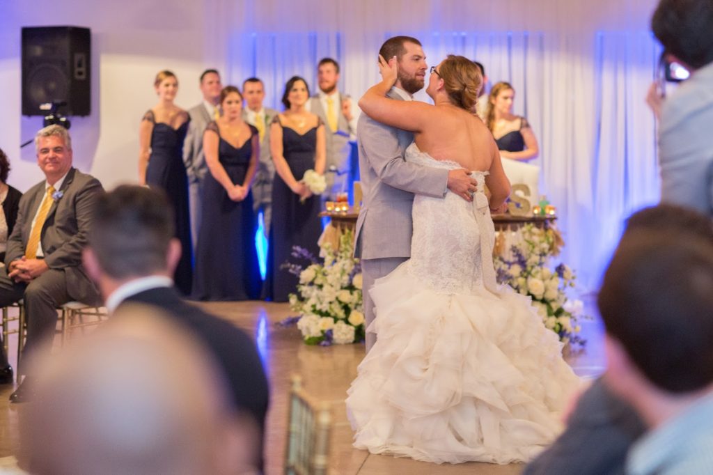 first dance as man and wife at up the creek farms