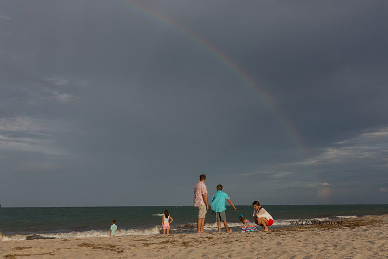 Rainbow of Hope Family Session Vero Beach Florida Seaglass Photography