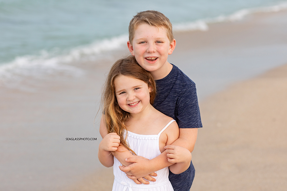 Brother and sister in Vero Beach Florida