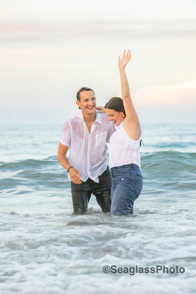 engagement photoshoot Vero Beach Florida 